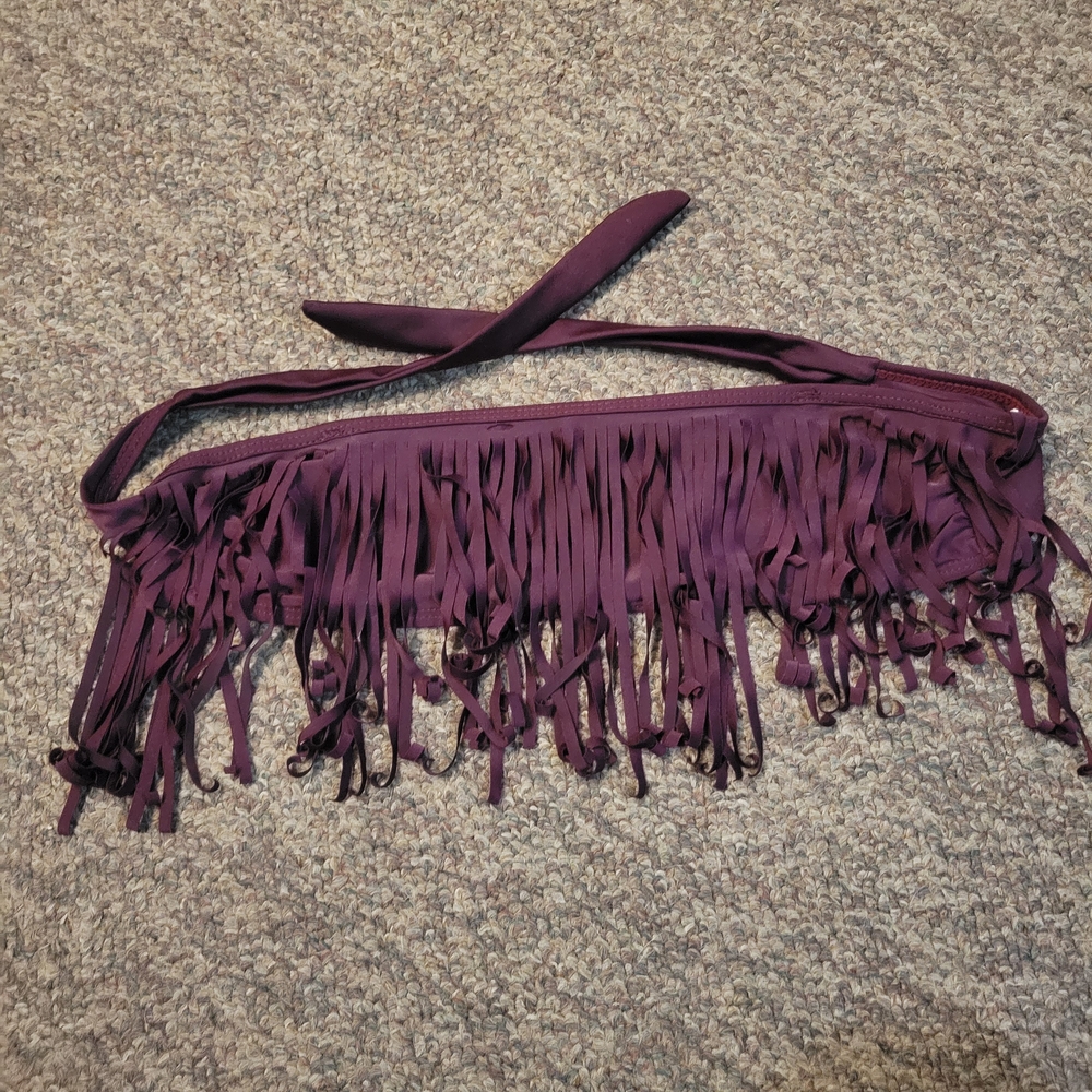 Purple Fringe Bikini Swimwear 💥tiny Tear💥